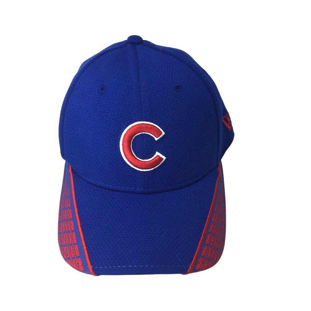 Chicago Cubs New Era 39Thirty MLB Stretch Fit Cap Size Medium-Large
